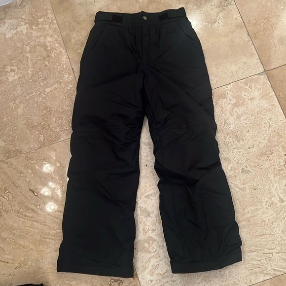Boys Columbia Black Ski Pants Size M (10/12) - Picture 1 of 6
